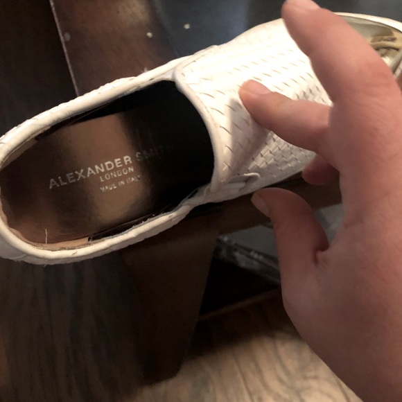 Alexander Smith Pointed metal toe leather slip on - Picture 6 of 6